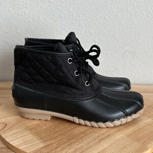 St. John's Bay Womens Denton Flat Heel Rain Boots